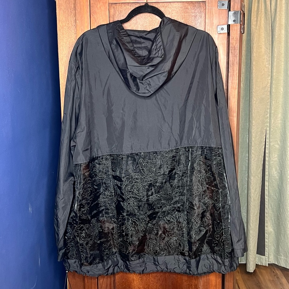 Fabletics Becca Half Zip Jacket Black Oversized W… - image 7